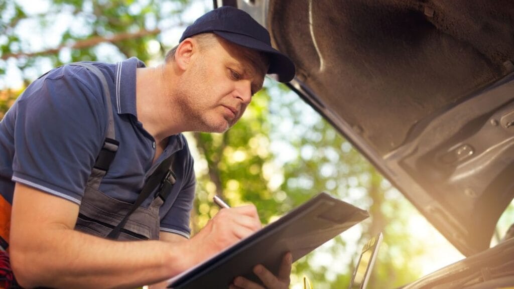 A mechanic doing regular auto care checks to prevent major repairs