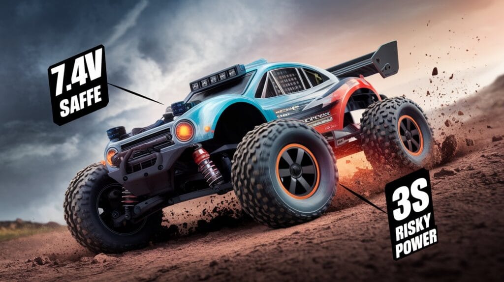 Is 3S Gonna Kill a 7.4V Rc Car