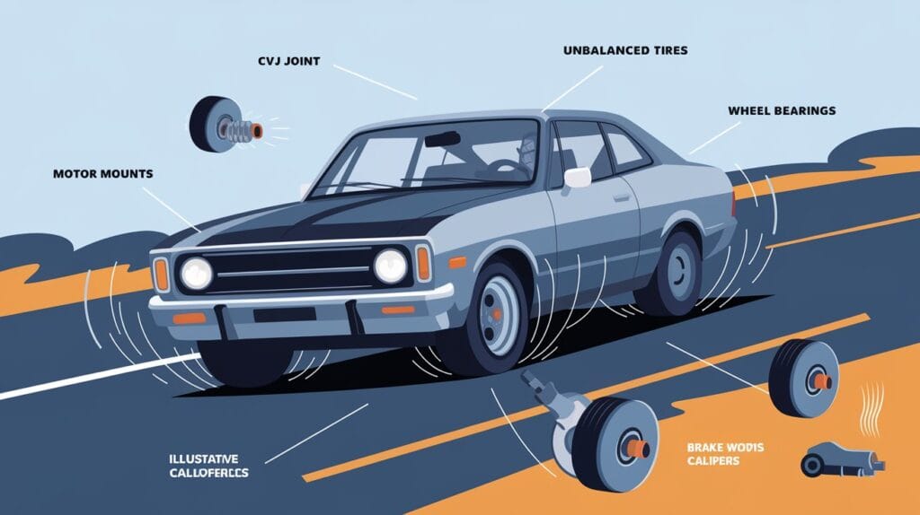 why is my car shaking when i accelerate